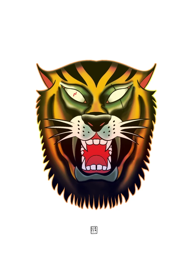 Eye of the Tiger, illustrazione di Giacomo Nocciola